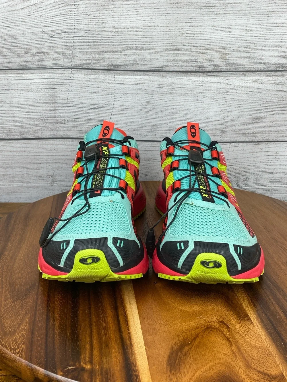 Salomon XR Mission 1 Multicolor Trail Running Shoe 128431 Womens Sneaker Size 10